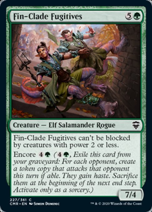 Fin-Clade Fugitives (Commander Legends) Near Mint - Nick Nack's Full Frontal Attack