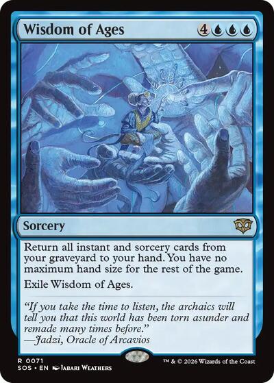 Wisdom of Ages (Secrets of Strixhaven) Near Mint Foil