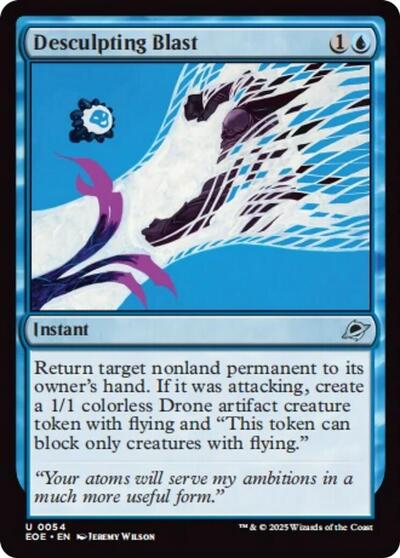 Desculpting Blast (Edge of Eternities) Near Mint - Nick Nack's Full Frontal Attack