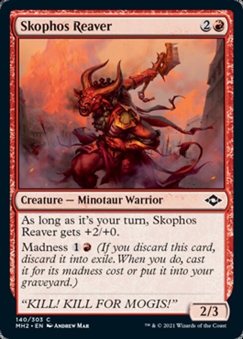 Skophos Reaver (Modern Horizons 2) Near Mint - Nick Nack's Full Frontal Attack