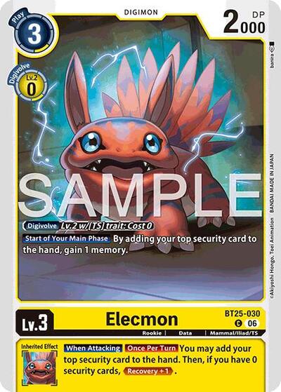 Elecmon (Dual Revolution Booster) Near Mint