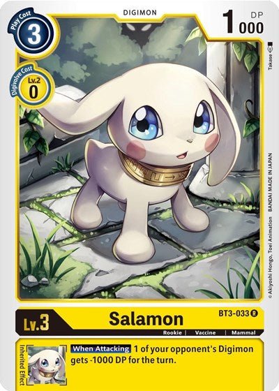 Salamon BT3 - 033 (Release Special Booster) Near Mint - Nick Nack's Full Frontal Attack