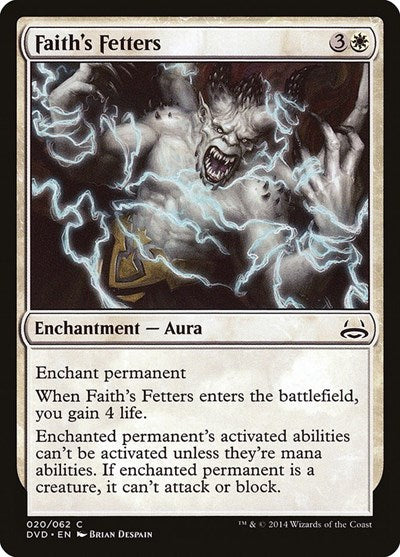 Faith's Fetters (Duel Decks: Anthology) Near Mint