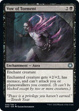 Vow of Torment (Magic Game Night: Free - For - All) Near Mint - Nick Nack's Full Frontal Attack