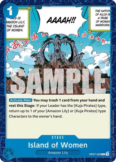 Island of Women (500 Years in the Future) Near Mint