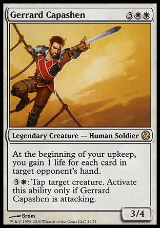Gerrard Capashen (Duel Decks: Phyrexia vs The Coalition) Near Mint - Nick Nack's Full Frontal Attack