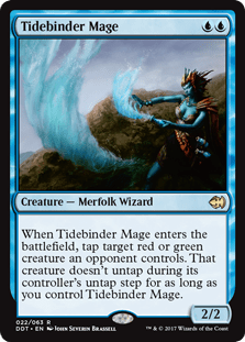 Tidebinder Mage (Duel Decks: Merfolk vs Goblins) Near Mint - Nick Nack's Full Frontal Attack