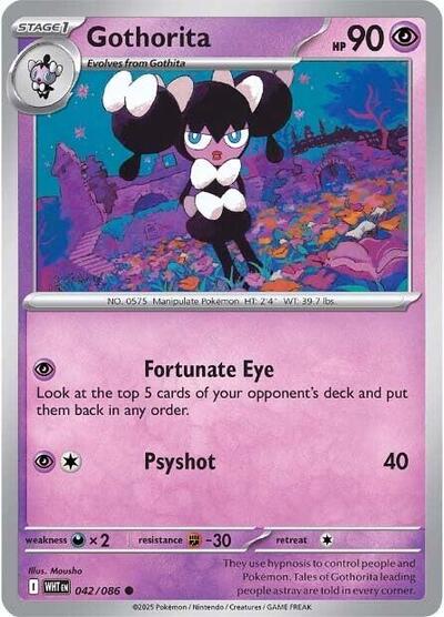 Gothorita (SV: White Flare) Near Mint - Nick Nack's Full Frontal Attack