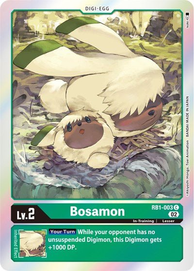 Bosamon (Resurgence Booster) Near Mint Foil - Nick Nack's Full Frontal Attack