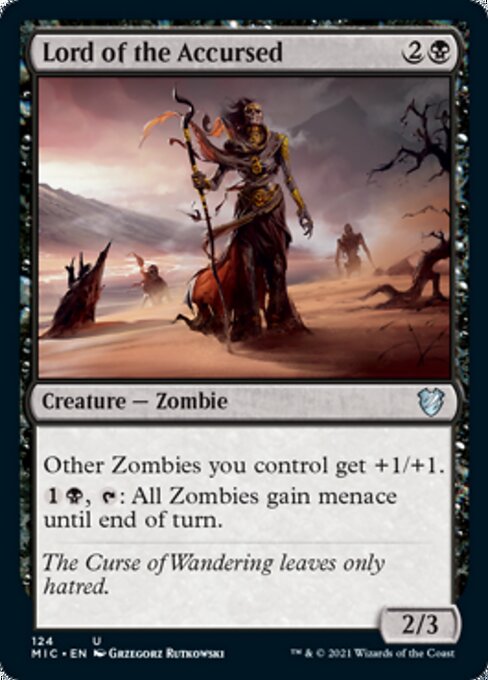 Lord of the Accursed (Commander 2021 Midnight Hunt) Near Mint - Nick Nack's Full Frontal Attack