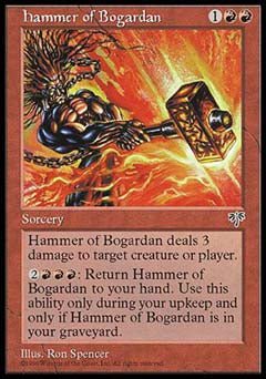 Hammer of Bogardan (Mirage) Heavy Play - Nick Nack's Full Frontal Attack