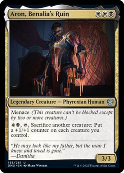 Aron, Benalia's Ruin (Dominaria United) Near Mint - Nick Nack's Full Frontal Attack