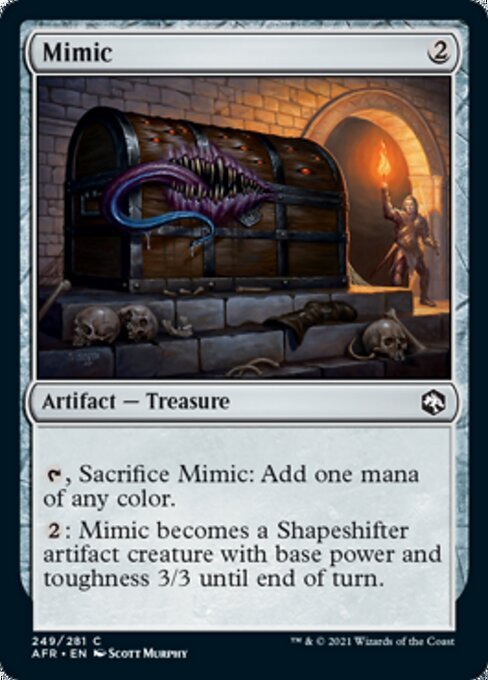 Mimic (Adventures in the Forgotten Realms) Near Mint - Nick Nack's Full Frontal Attack