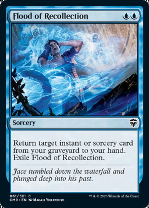 Flood of Recollection (Commander Legends) Near Mint - Nick Nack's Full Frontal Attack