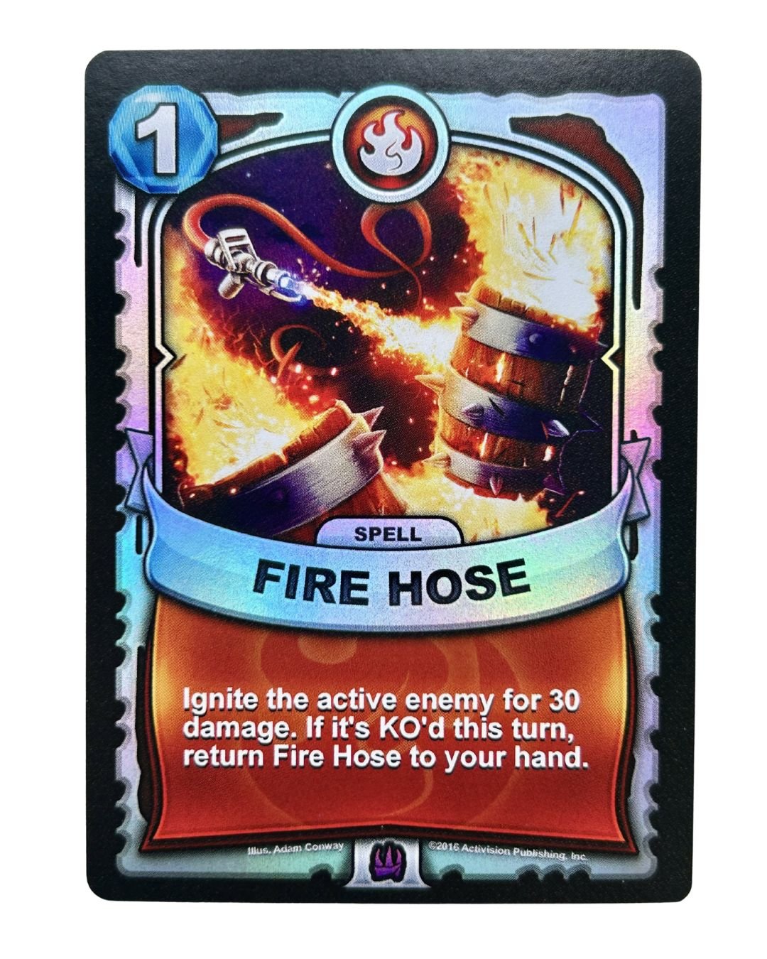 Fire Hose (Battlecast) (Silver Foil) - Nick Nack's Full Frontal Attack