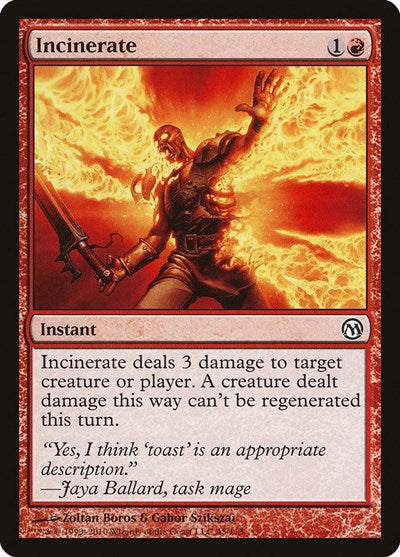 Incinerate (Duels of the Planeswalkers) Near Mint