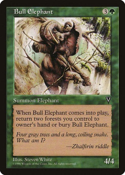 Bull Elephant (Visions) Light Play - Nick Nack's Full Frontal Attack
