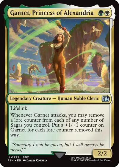 Garnet, Princess of Alexandria (Universes Beyond: FINAL FANTASY) Near Mint - Nick Nack's Full Frontal Attack