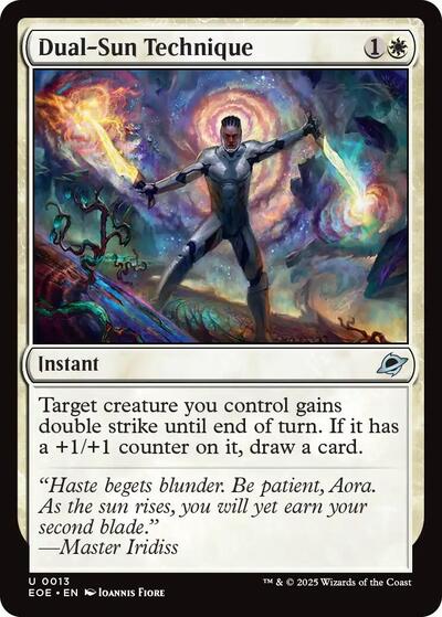 Dual - Sun Technique (Edge of Eternities) Near Mint - Nick Nack's Full Frontal Attack