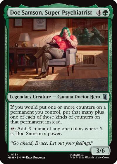 Doc Samson, Super Psychiatrist (Marvel Super Heroes) Near Mint - Nick Nack's Full Frontal Attack