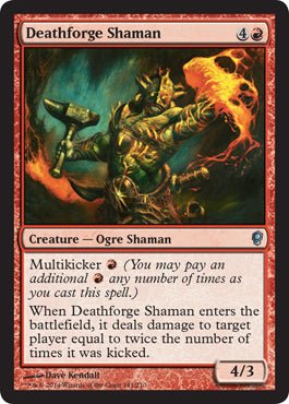 Deathforge Shaman (Conspiracy) Near Mint - Nick Nack's Full Frontal Attack