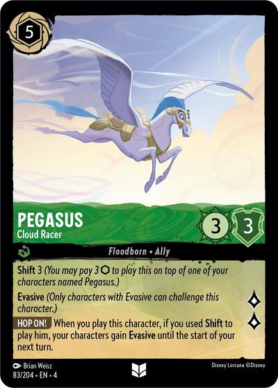 Pegasus - Cloud Racer (Ursula's Return) Near Mint - Nick Nack's Full Frontal Attack