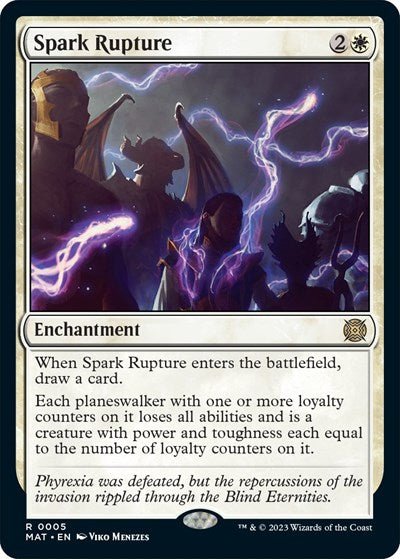 Spark Rupture (March of the Machine: The Aftermath) Near Mint Foil - Nick Nack's Full Frontal Attack
