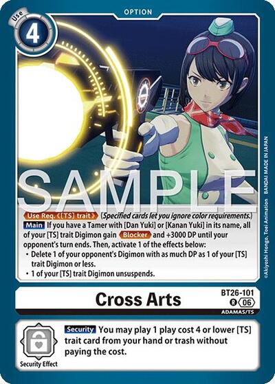Cross Arts (Timeless Bonds) Near Mint Foil