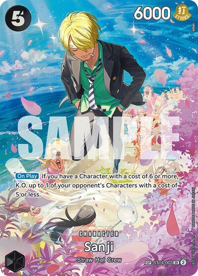 Sanji (SP) (Royal Blood) Near Mint Foil