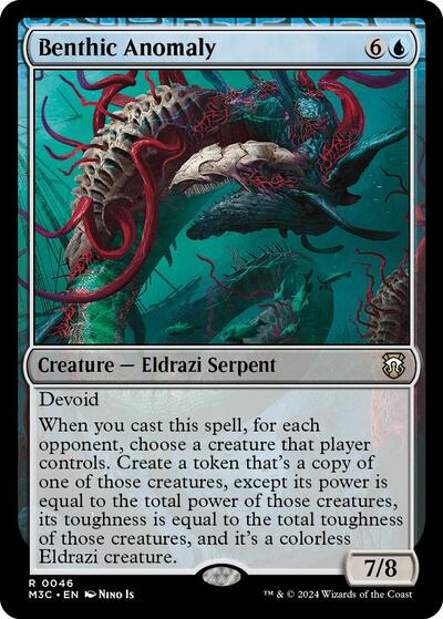 Benthic Anomaly (Commander: Modern Horizons 3) Near Mint