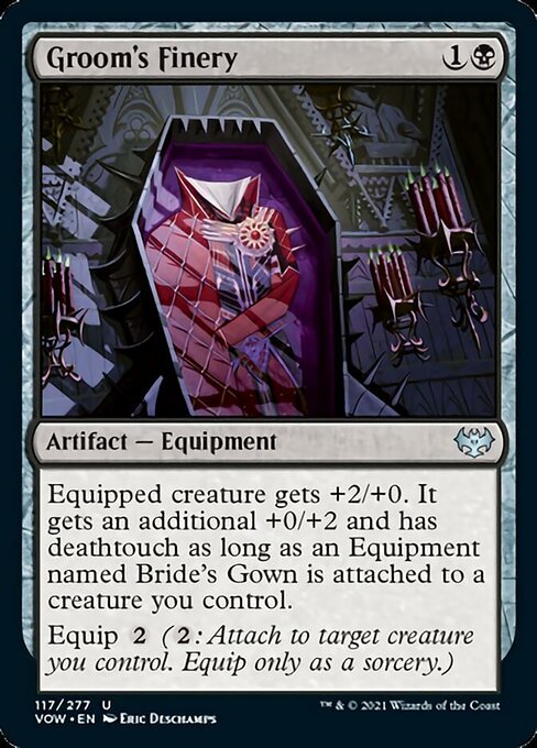 Groom's Finery (Innistrad: Crimson Vow) Near Mint - Nick Nack's Full Frontal Attack