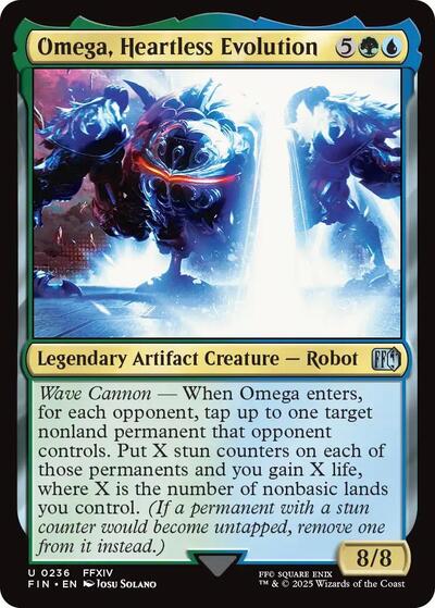 Omega, Heartless Evolution (Universes Beyond: FINAL FANTASY) Near Mint - Nick Nack's Full Frontal Attack
