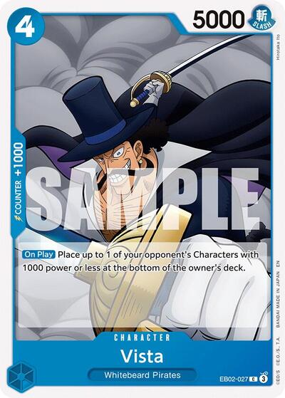 Vista (Extra Booster: Anime 25th Collection) Near Mint - Nick Nack's Full Frontal Attack