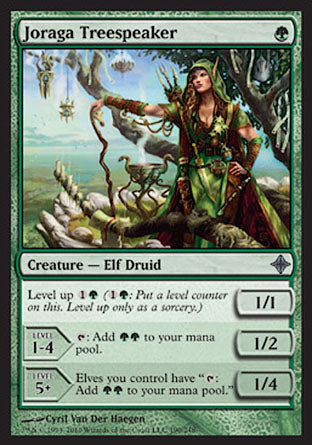 Joraga Treespeaker (Rise of the Eldrazi) Light Play Foil