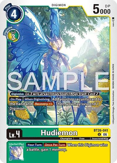 Hudiemon (Timeless Bonds) Near Mint