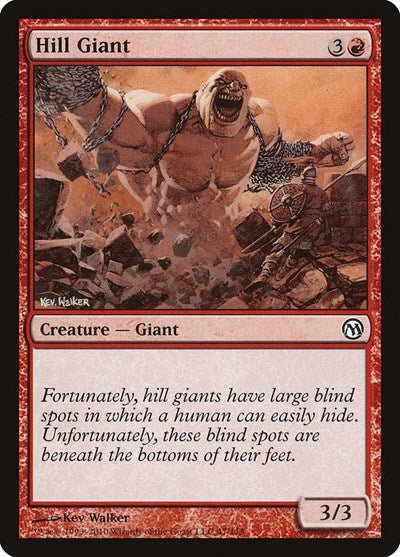 Hill Giant (Duels of the Planeswalkers) Near Mint - Nick Nack's Full Frontal Attack