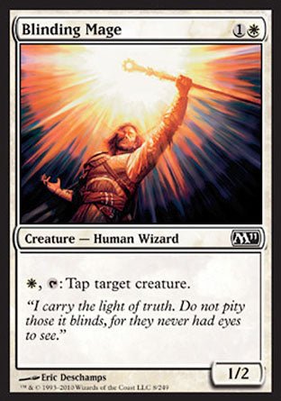 Blinding Mage (Magic 2011 Core Set) Near Mint - Nick Nack's Full Frontal Attack