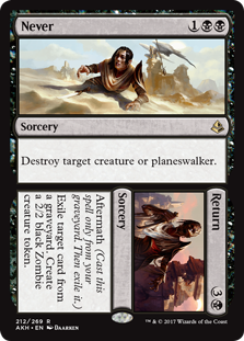Never to Return (Amonkhet) Near Mint - Nick Nack's Full Frontal Attack