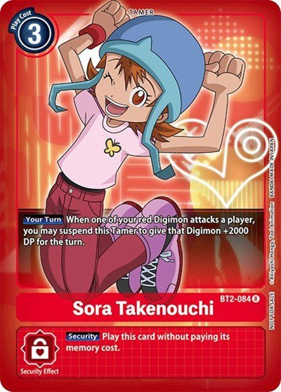 Sora Takenouchi (Official Tournament Pack Vol.3) (Release Special Booster) Near Mint - Nick Nack's Full Frontal Attack