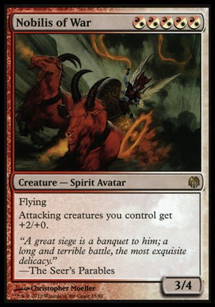 Nobilis of War (Duel Decks: Heroes vs Monsters) Near Mint - Nick Nack's Full Frontal Attack
