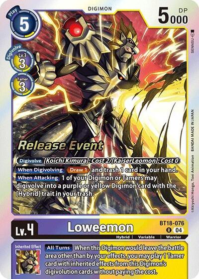 Loweemon (Release Special Booster 2.0 Pre-Release Cards) Near Mint Foil
