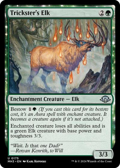 Trickster's Elk (Modern Horizons 3) Near Mint - Nick Nack's Full Frontal Attack