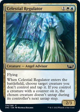 Celestial Regulator (Streets of New Capenna) Near Mint - Nick Nack's Full Frontal Attack