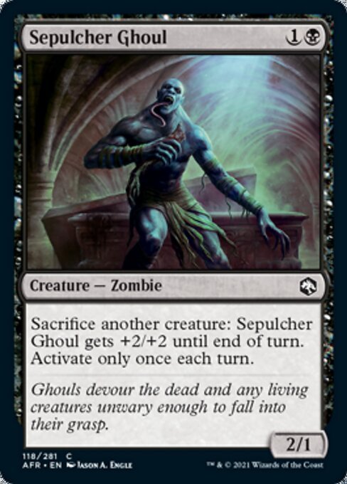 Sepulcher Ghoul (Adventures in the Forgotten Realms) Near Mint - Nick Nack's Full Frontal Attack