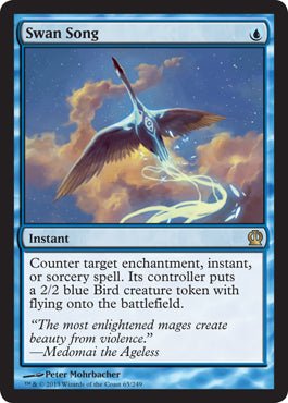 Swan Song (Theros) Near Mint - Nick Nack's Full Frontal Attack