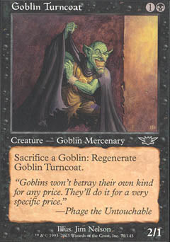 Goblin Turncoat (Legions) Medium Play
