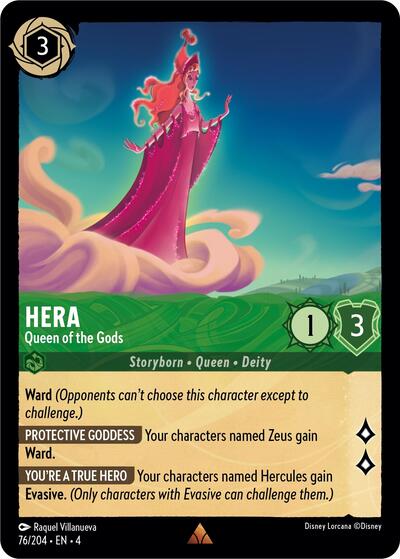 Hera - Queen of the Gods (Ursula's Return) Near Mint - Nick Nack's Full Frontal Attack