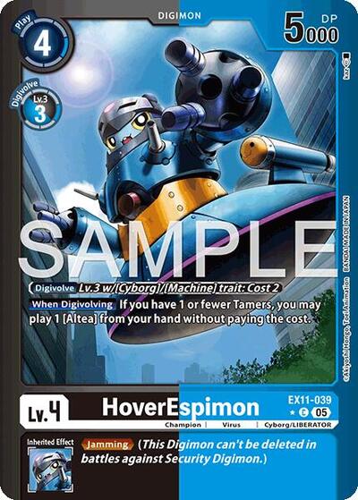 HoverEspimon (Limited Foil) (Dawn of Liberator) Near Mint Foil - Nick Nack's Full Frontal Attack