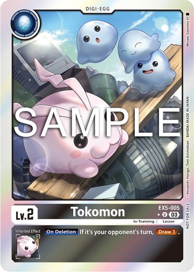 Tokomon (Animal Colosseum Box Promotion Pack) (Animal Colosseum) Near Mint Foil - Nick Nack's Full Frontal Attack