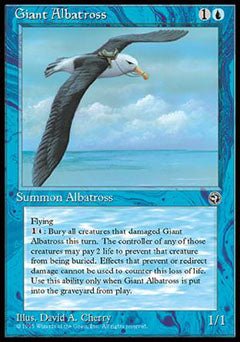Giant Albatross (2) (Homelands) Light Play - Nick Nack's Full Frontal Attack